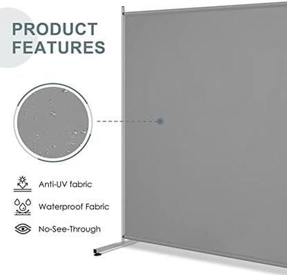 RANTILA Single Large Panel Room Divider, Privacy Screen - Image 3