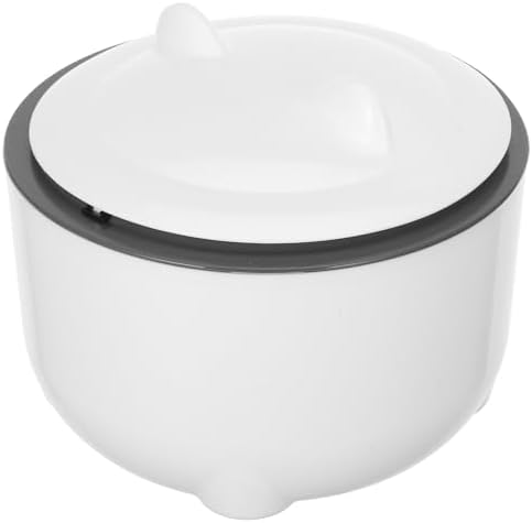Cat Litter Disposal Bin with Sealed Lid and One-Button Odor Isolation, Small by Unknown