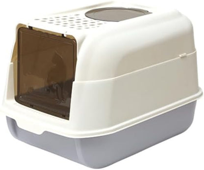 Fully Enclosed Cat Litter Box by CkuionMAX