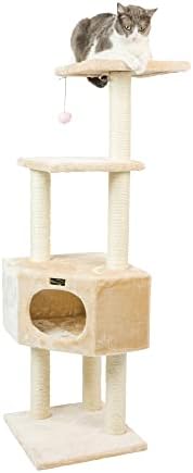 Aeromark 3 Tier Cat Tree Armarkat A5201 Real Wood Scratch by Armarkat