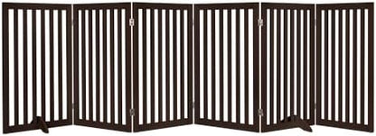 unipaws 120" Extra Wide Pet Gate and Pet Playpen Combination by unipaws