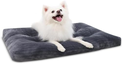 KSIIA Washable Dog Crate Bed Kennel Mat by KSIIAPetProducts