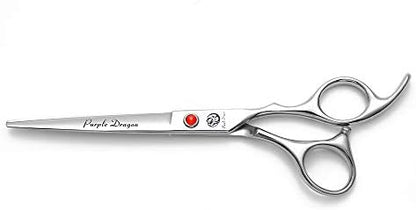 Purple Dragon 7" Sharp Edge Hair Cutting Scissors - Image 4