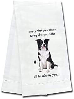 Border Collie Kitchen Towels by ESPETS