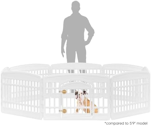 IRIS USA 8-Panel Dog Playpen, Pet Enclosure - Image 2