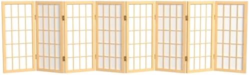 2 ft. Short Desktop Window Pane Shoji Screen by RedLantern