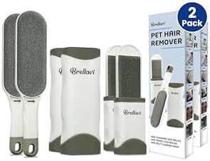 Pet Hair Remover: Reusable Dog Cat Lint Brush by Brellavi