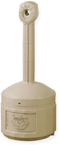 Smokers Cease-Fire Cigarette Receptacle, 4 gal by Unknown