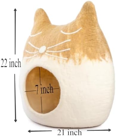 Luxurious Merino Wool Cat Cave - Image 2