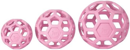 JW Pet HOL-ee Roller Dog Puzzle Ball, Small 3in, Natural Rubber - Image 3