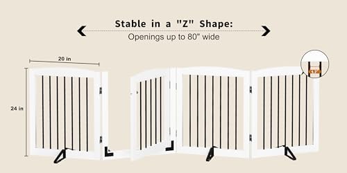 PUPETPO Freestanding Dog Gate - Image 6