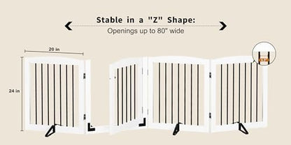 PUPETPO Freestanding Dog Gate - Image 6