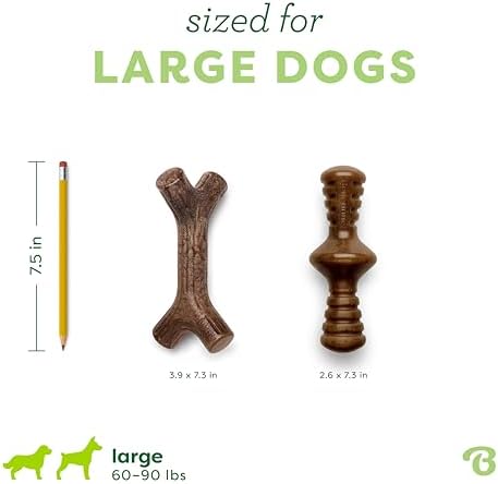 Benebone Maplestick/Zaggler Durable Dog Chew Toys, Dog Bones - Image 4