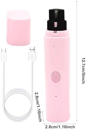 Pet Nail Grinder for Dogs USB Rechargeable Claw Grooming - Image 5