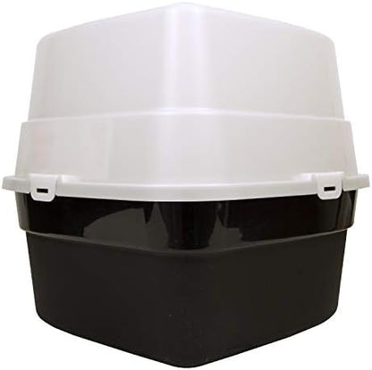 Nature's Miracle Advanced Hooded Corner Cat Litter Box - Image 6