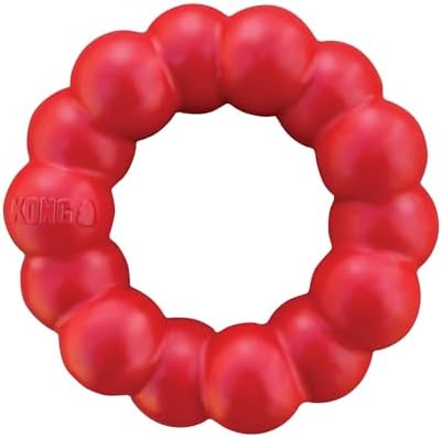 KONG Ring, Natural Rubber Chew Toy by KONG