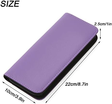 Haircutting Scissor Case with Zipper and A Leather Cover - Image 3