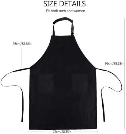 Homsolver 2 Pack Waterproof Dishwasher Rubber Adjustable Apron - Image 5
