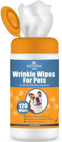 NOVEHA 120PCs - 5”x7” Large Dog Wipes | Wipes by NOVEHA