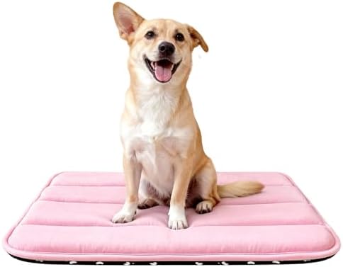 Dog Bed Mat, Reversible Dog Crate Pad by FogkissComfyPawsHome
