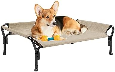 Veehoo Medium Elevated Dog Bed, Teslin Mesh by Veehoo
