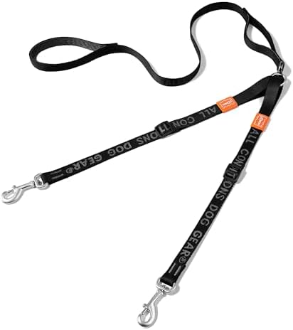 HOWGO Double Dog Leash, Tangle-Free 360 Swivel by HOWGO