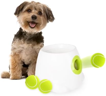 AFP Automatic Ball Launcher Dog Ball Thrower Machine Interactive Hyper Fetching by Home