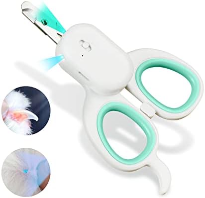 PAKEWAY Cat Nail Clipper with LED Light, Safe & Precise by PAKEWAY