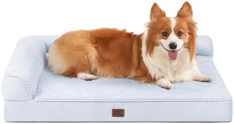 EHEYCIGA Orthopedic Dog Bed, Medium Memory Foam Dog Bed by EHEYCIGA