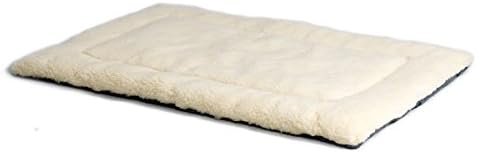 MidWest Homes for Pets XXS QuietTime Reversible Paw Print Pet Bed, Soft Faux - Image 2