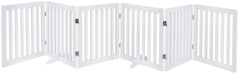 unipaws 120" Extra Wide Pet Gate and Pet Playpen Combination by unipaws