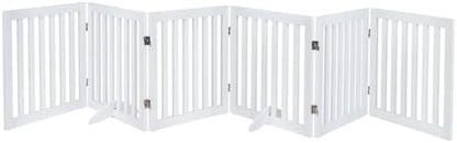 unipaws 120" Extra Wide Pet Gate and Pet Playpen Combination by unipaws