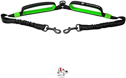 Pet Dreamland Exquisite Double Dog Coupler No Tangle Swivel by PetDreamland