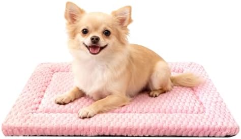 Dog Bed Mat - Dog Crate Pad - Reversible Mat by FogkissComfyPawsHome