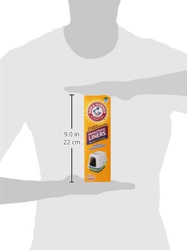 Arm and Hammer Drawstring Cat Litter Box Liners, Large Size, 12 Pack - Image 6