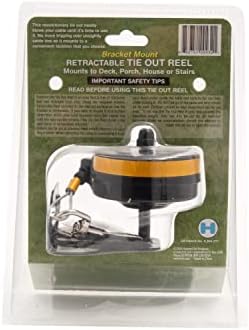 Lixit® Bracket Mount and Stake Retractable Leash Tie Outs - Image 6