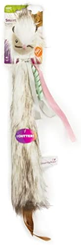 SmartyKat Chitter Critter Squirrel Electronic Sound Plush Kicker Cat Toy - Image 6