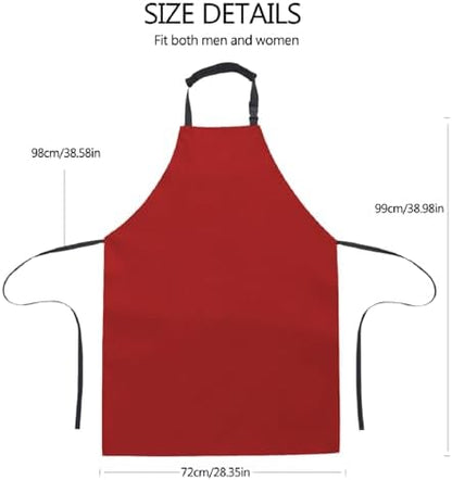 Homsolver 2 Pack Waterproof Dishwasher Rubber Adjustable Apron - Image 4