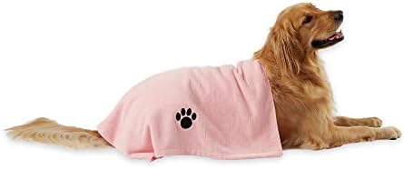 Bone Dry Pet Grooming Microfiber Towel, Embroidered Collection by BoneDry
