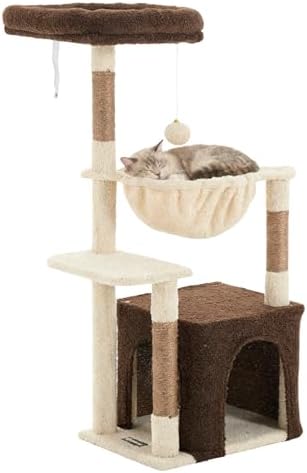 39.8-Inch Small Cat Tree for Indoor Cats by Unknown