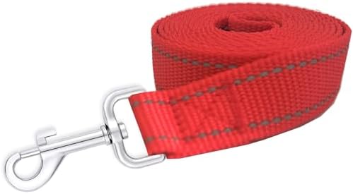 Reflective Dog Leash 4Ft /5 Foot /6 Feet Long, 1 Inch Wide, - Image 2