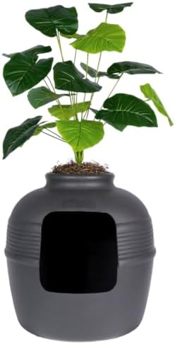 Good Pet Stuff Original Hidden Litter Box Planter, Decorative Cat Litter by TheGoodPetStuffCompany