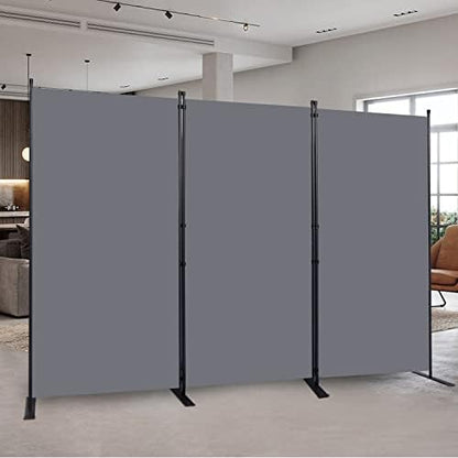 Room Divider 3 Panel-102''Wide, 6FT Room Dividers and Folding Privacy Screen by HOMSCREENER