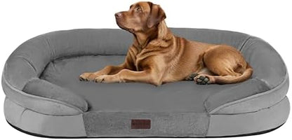 Dwanton Orthopedic Waterproof X-Large Dog Bed Sofa, Gel Memory Foam by DWANTON