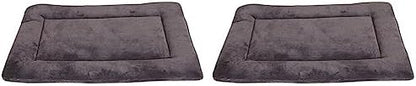 Petmate Aspen Pet Rectangular Kennel Mat, Dark Gray, by Petmate