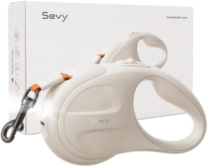Sevy Glowie Retractable Dog Leash by Sevy