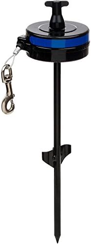 Lixit Bracket Mount and Stake Retractable Leash Tie Outs by Lixit