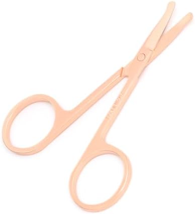 3.5 Inch Silent Pet Grooming Tiny Safety Scissors by Yutoner