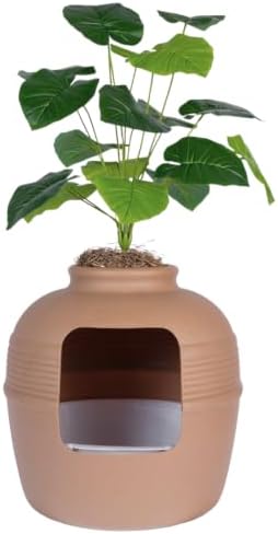 Good Pet Stuff Original Hidden Litter Box Planter, Decorative Cat Litter by TheGoodPetStuffCompany