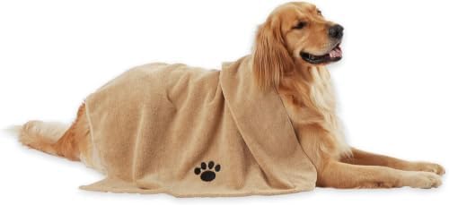 Bone Dry Pet Grooming Towel Collection Absorbent Microfiber X-Large, by BoneDry